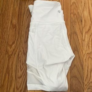 Lulu lemon white leggings size 4